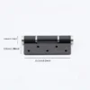 2pcs Heavy-Duty Aluminum Door Closer Hinges with Hydraulic Buffer
