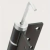 2pcs Heavy-Duty Aluminum Door Closer Hinges with Hydraulic Buffer