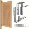 1pc Heavy Duty 304 Stainless Steel Thick Cafe Door Hinge with Automatic Closure