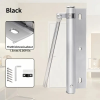 Easy-to-install Adjustable Stainless Steel Automatic Door Closer with Spring Buffer