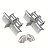 2pcs Of Pack Self-Closing Door Hinge