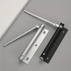  Silvery Adjustable Automatic Door Closer with Stainless Steel Spring Hinge