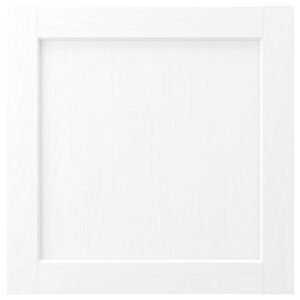 Door, white wood effect, 60x60 cm