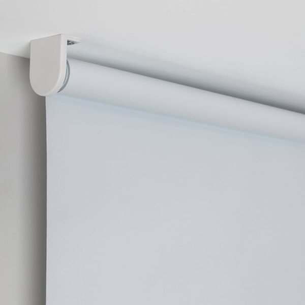 Block-out roller blind, white, 140x155 cm