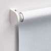 Block-out roller blind, white, 140x155 cm