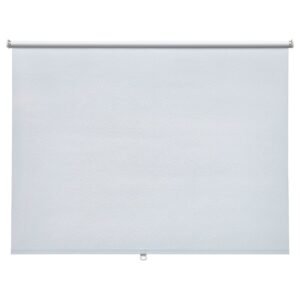 Block-out roller blind, white, 140x155 cm
