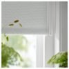 Block-out roller blind, white, 140x195 cm