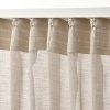 Sheer curtains, 1 pair, light beige/with heading tape, 145x250 cm