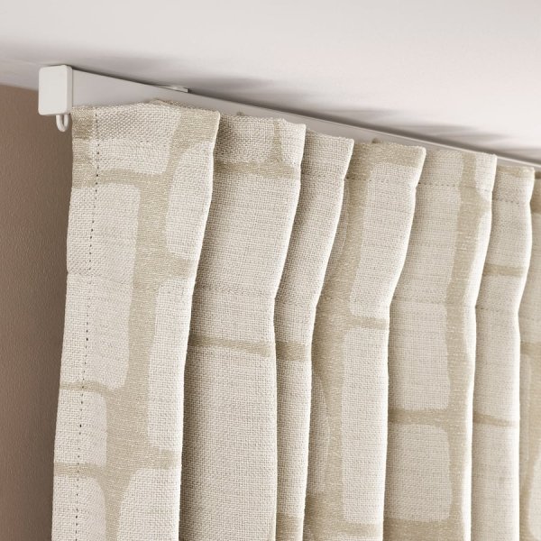 loennstaevmal-block-out-curtains-1-pair-beige-with-heading-tape__1166544_pe891168_s5.jpg Block-out curtains, 1 pair, beige/with heading tape, 145x250 cm