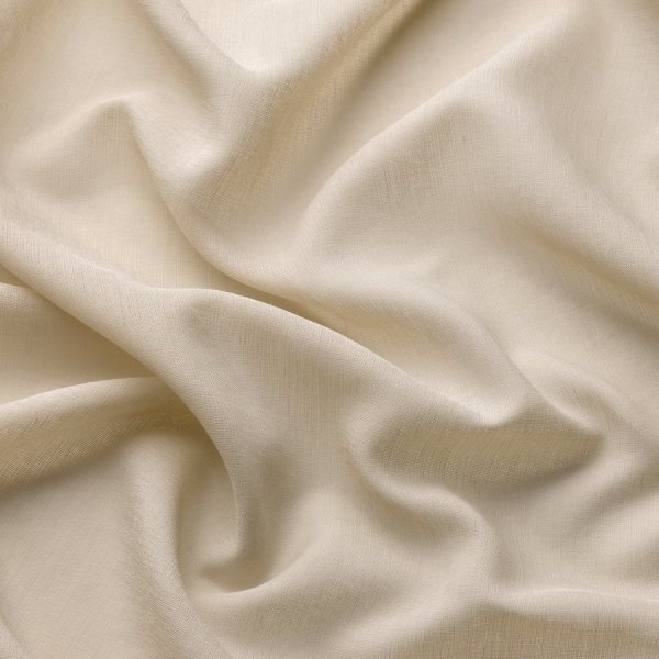 Sheer curtains, 1 pair, beige/with heading tape, 145x250 cm