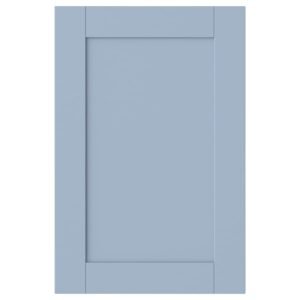 Door with hinges, blue, 40x60 cm