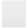Pleated blind, white, 90x190 cm