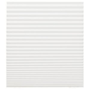 Pleated blind, white, 90x190 cm