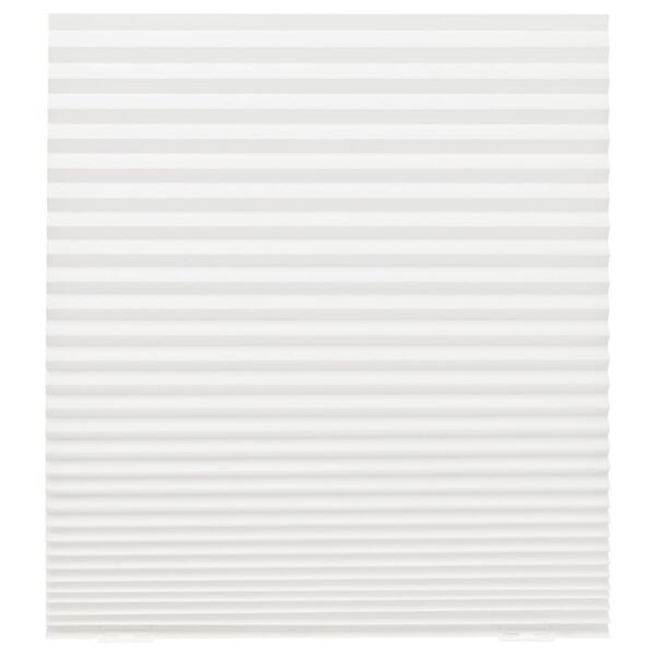 Pleated blind, white, 90x190 cm
