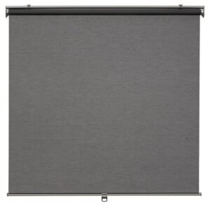 Roller blind, grey, 80x195 cm