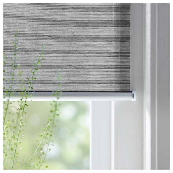 Roller blind, grey, 80x195 cm