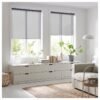Roller blind, grey, 80x195 cm