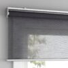 Roller blind, grey, 80x195 cm