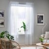 Sheer curtains, 1 pair, white/with rod pocket, 145x250 cm
