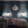 Block-out cellular blind, white, 140x195 cm
