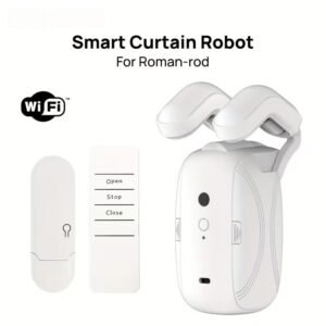 Tuya Smart Wi-Fi Curtain Opener Robot Featuring an Upgraded Wi-Fi Gateway