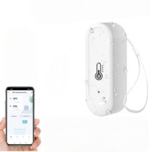 Outdoor Smart WiFi Temperature & Humidity Sensor Tuya APP Alert Alexa Google Home Compatible
